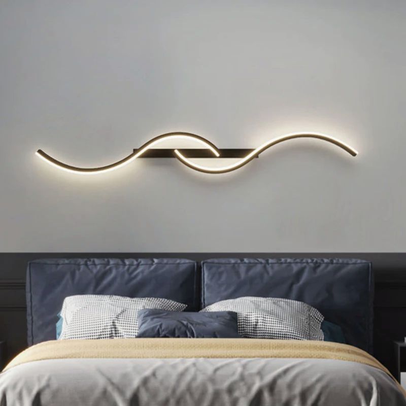 Contemporary LED Wall Sconce – Artistic Combination of Forms