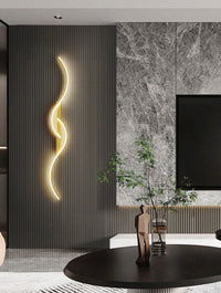 Aplique de pared LED contemporáneo – Combinación artística de formas