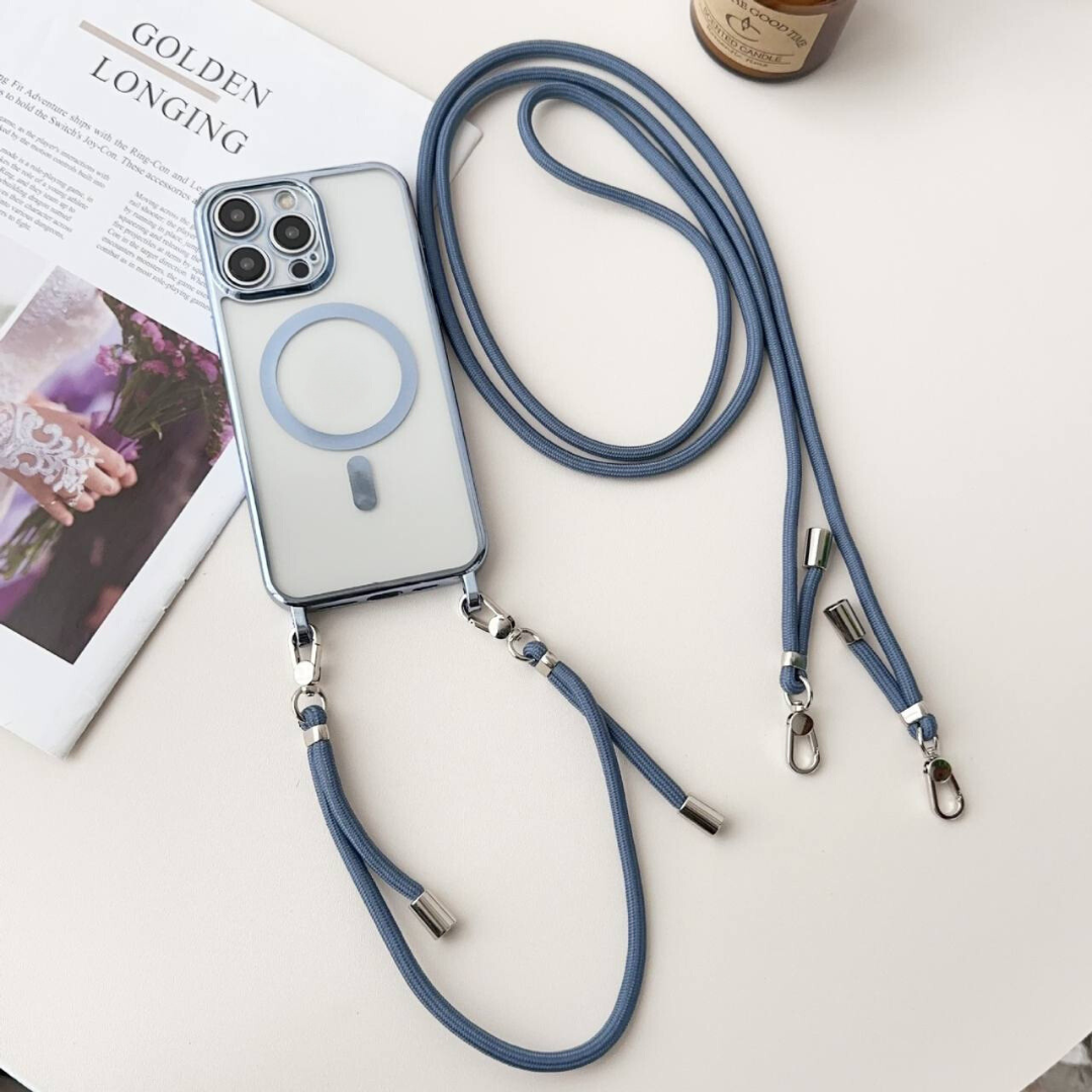 Coque de téléphone avec cordon lanyard - Saint