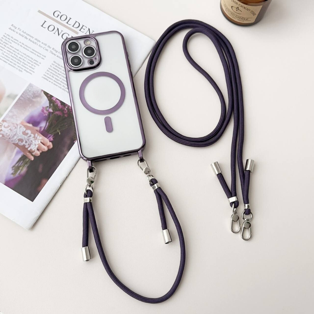 Coque de téléphone avec cordon lanyard - Saint