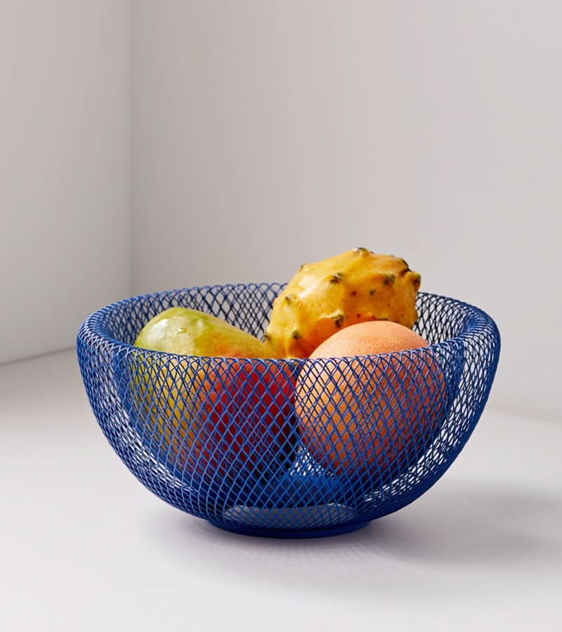 Corbeille à fruits en maille d'acier ventilée pour une conservation fraîche