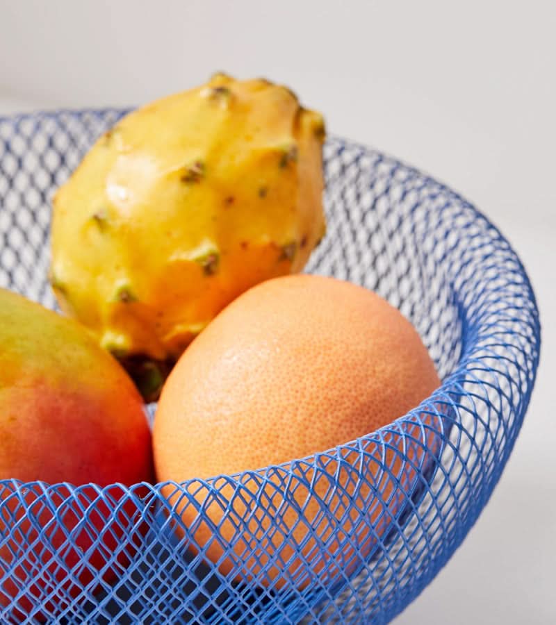 Corbeille à fruits en maille d'acier ventilée pour une conservation fraîche