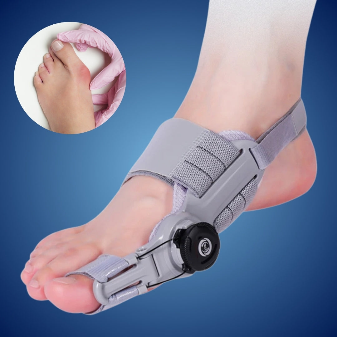 Correcteur d'hallux valgus à soutiens ajustables