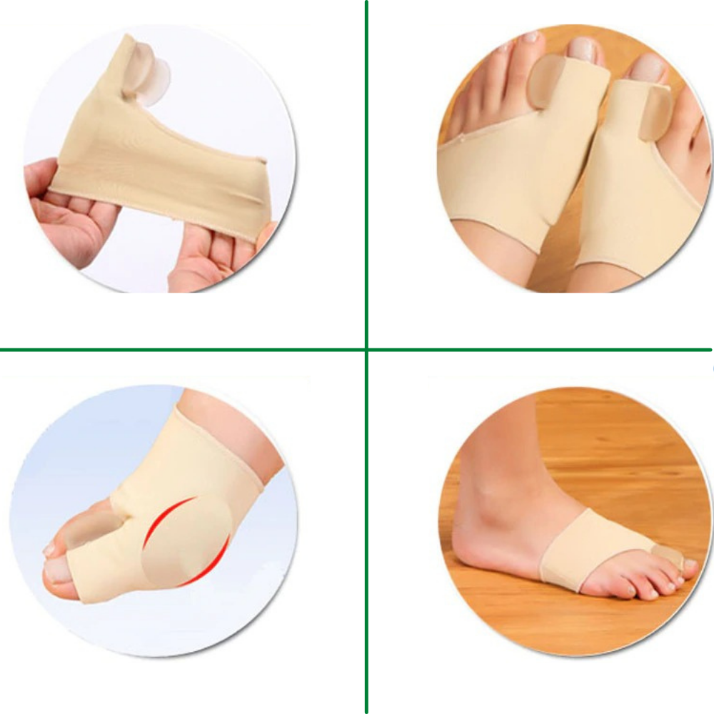Correcteur d'hallux valgus (oignon) et soulagement de la douleur