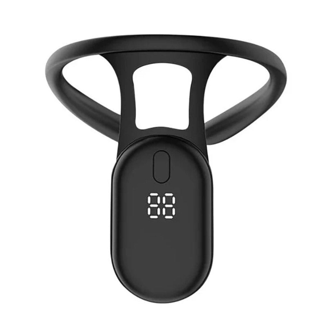Correcteur de posture cervical et dorsal ajustable avec traction et retour en temps réel