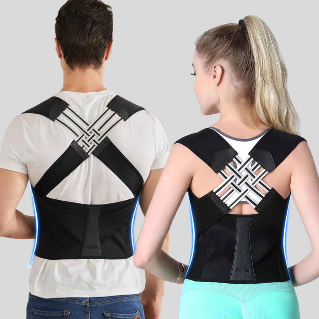 Correcteur de posture et de dos mixte