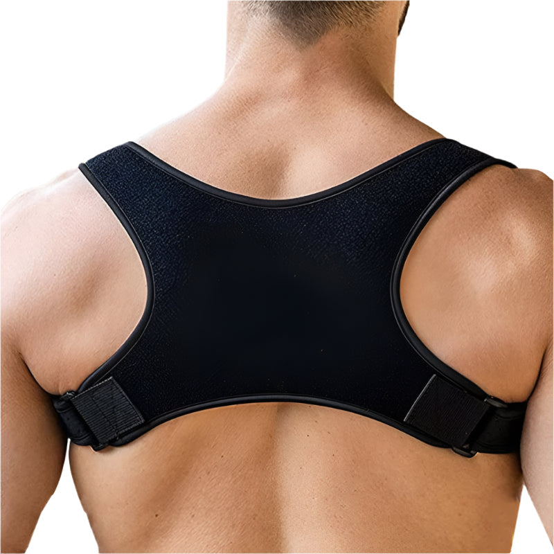 Correcteur de posture réglable avec soutien du dos et des épaules – design ergonomique en matière légère et respirante