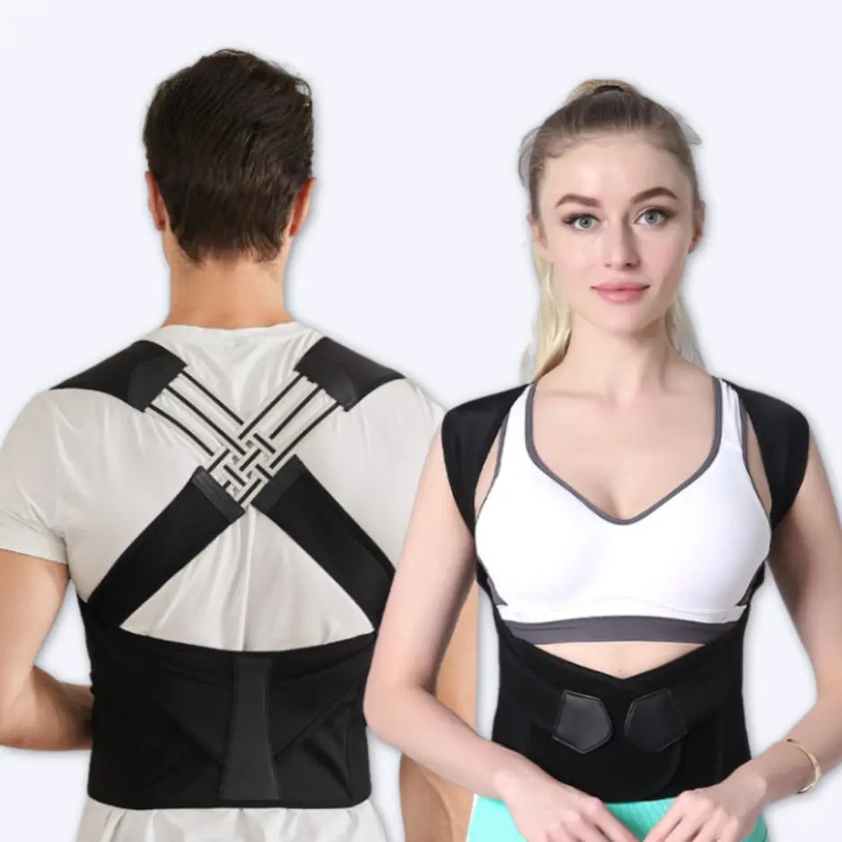 Correcteur de posture V2 Pro – soutien dorsal avancé pour soulagement de la douleur et alignement optimal