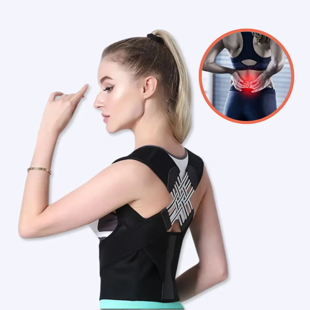 Correcteur de posture V2 Pro – soutien dorsal avancé pour soulagement de la douleur et alignement optimal