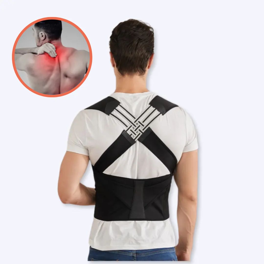 Correcteur de posture V2 Pro – soutien dorsal avancé pour soulagement de la douleur et alignement optimal