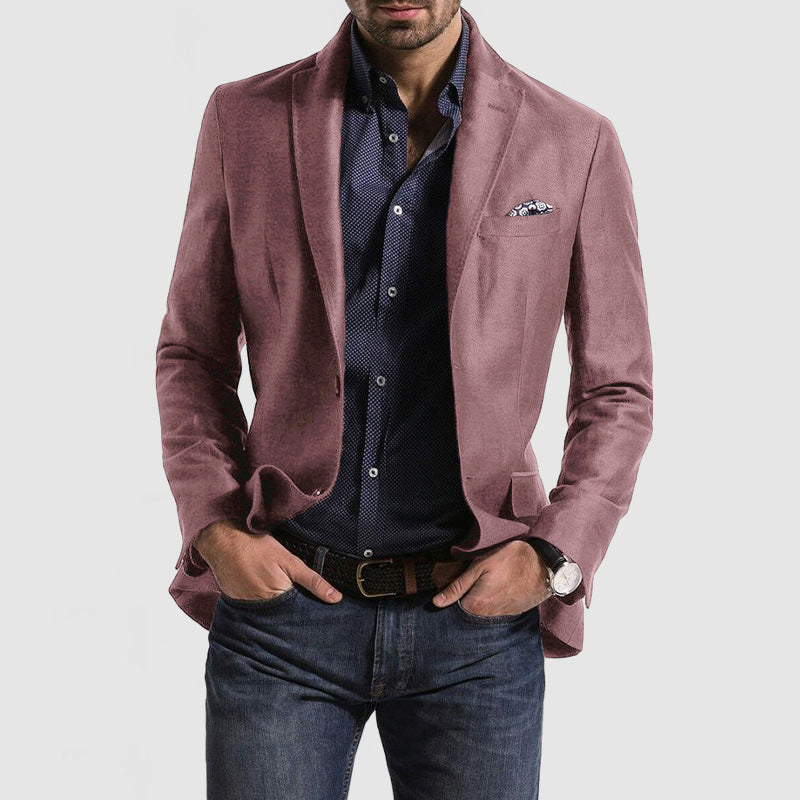 Costume de cérémonie en laine pour homme pour l'automne de haute qualité