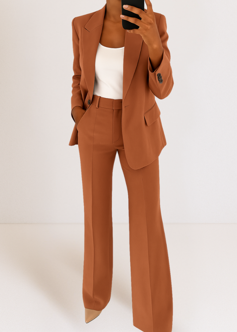 Costume deux pièces - blazer cintré et pantalon droit