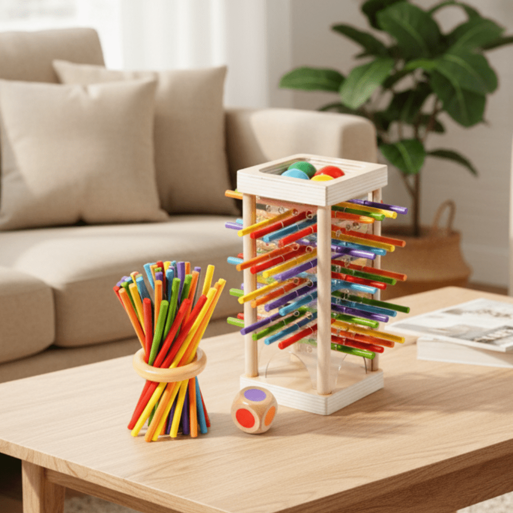 COUNTISTIX – Montessori Counting Rods Set for Cognitive Growth & Coordination