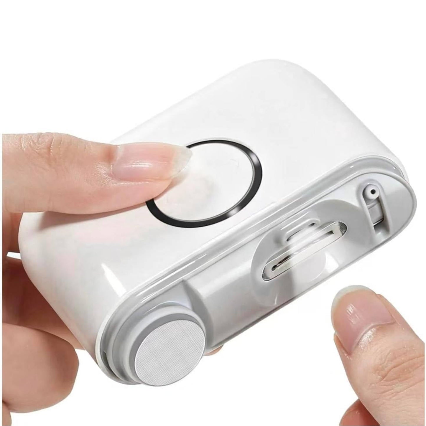 Coupe-ongles électrique rechargeable pour adultes et enfants, avec réservoir de collecte intégré, léger