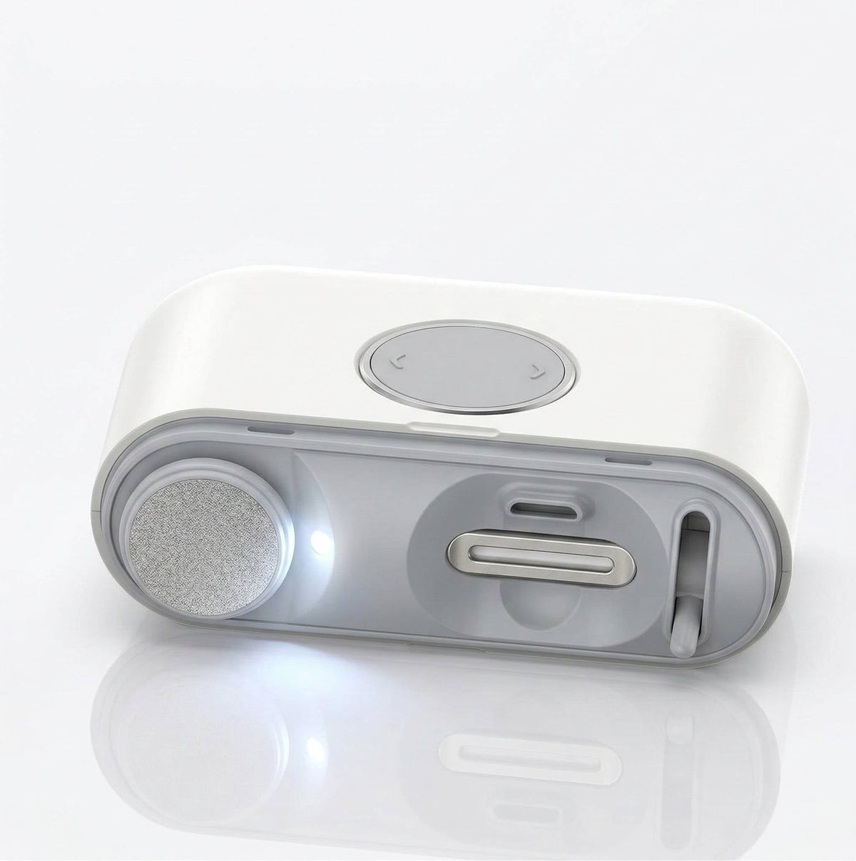 Coupe-ongles électrique rechargeable pour adultes et enfants, avec réservoir de collecte intégré, léger