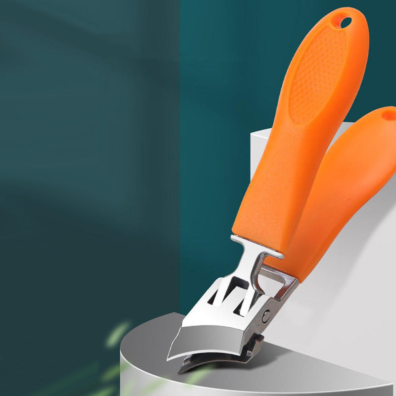 Coupe-ongles ergonomique avec poignée antidérapante – Idéal pour ongles épais et incarnés