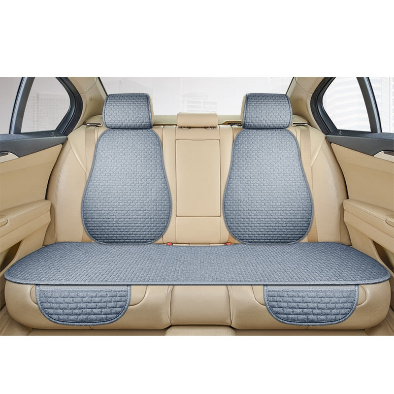 Coussin d'assise de siège auto universel antidérapant avec poche