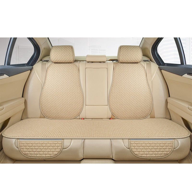 Coussin d'assise de siège auto universel antidérapant avec poche