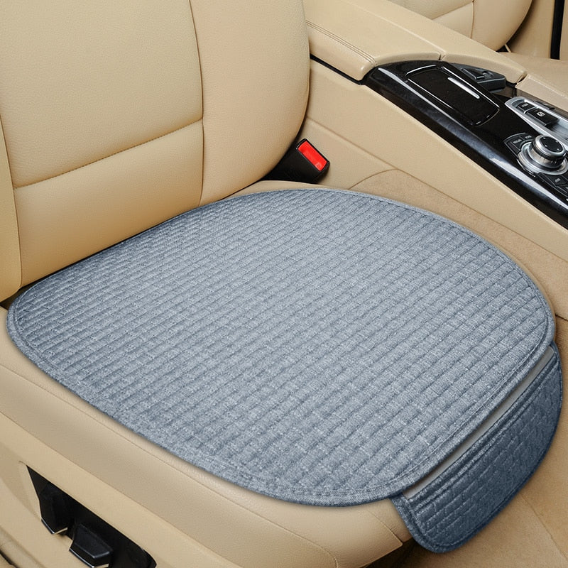 Coussin d'assise de siège auto universel antidérapant avec poche