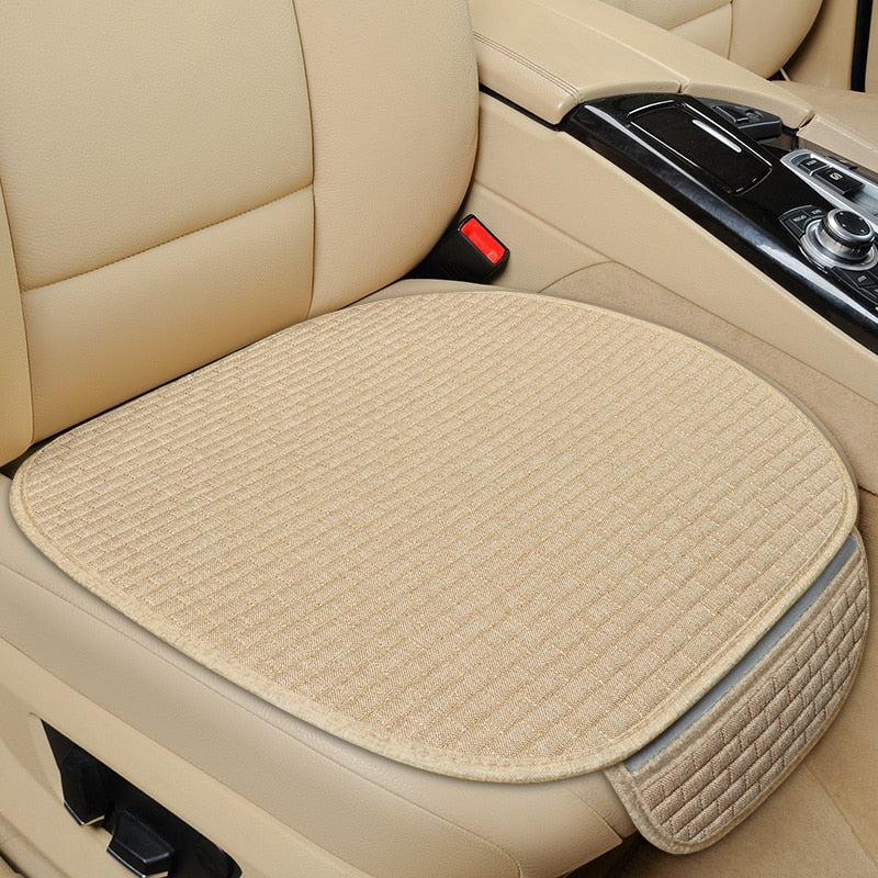 Coussin d'assise de siège auto universel antidérapant avec poche