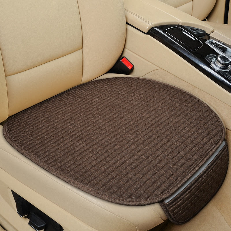 Coussin d'assise de siège auto universel antidérapant avec poche