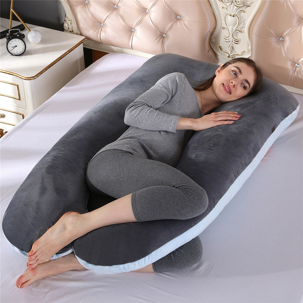 Coussin de corps pour dormeur latéral | Soutien ergonomique du corps entier