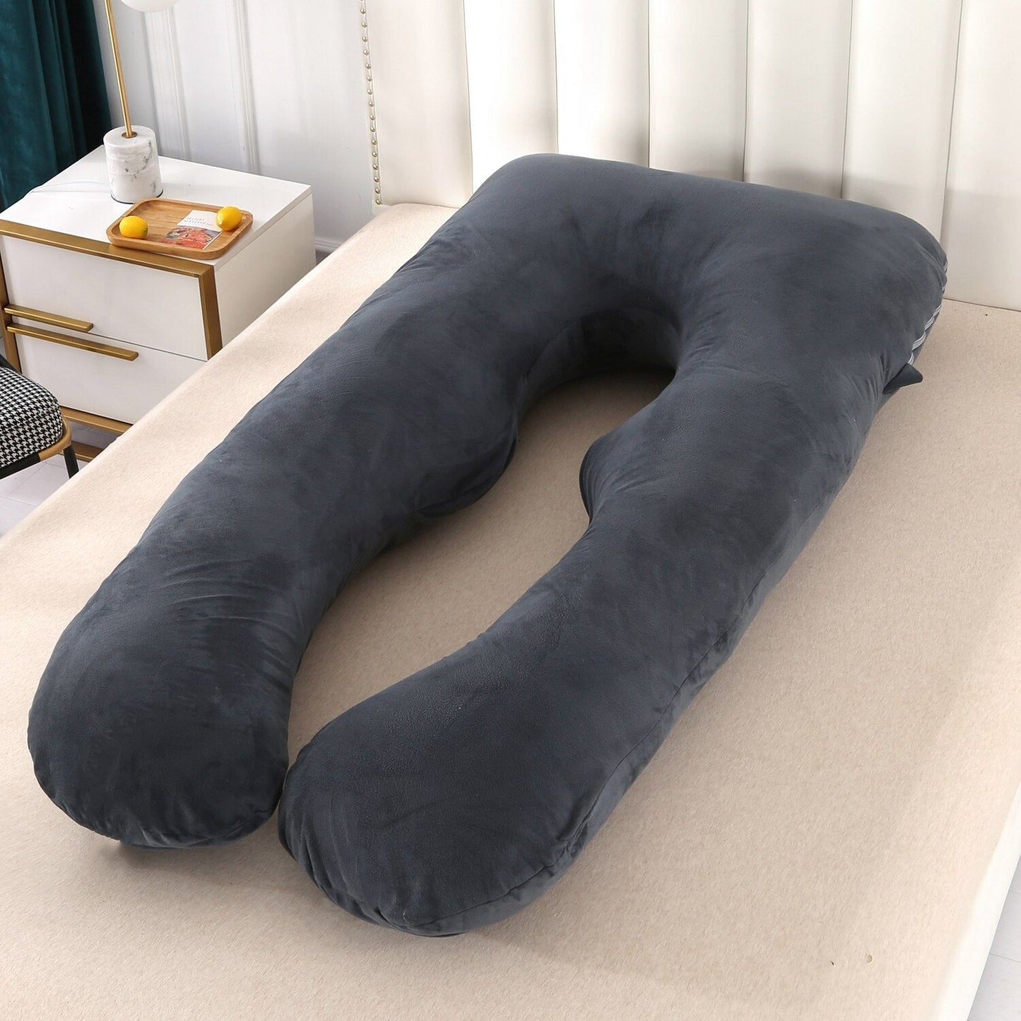 Coussin de corps pour dormeur latéral | Soutien ergonomique du corps entier