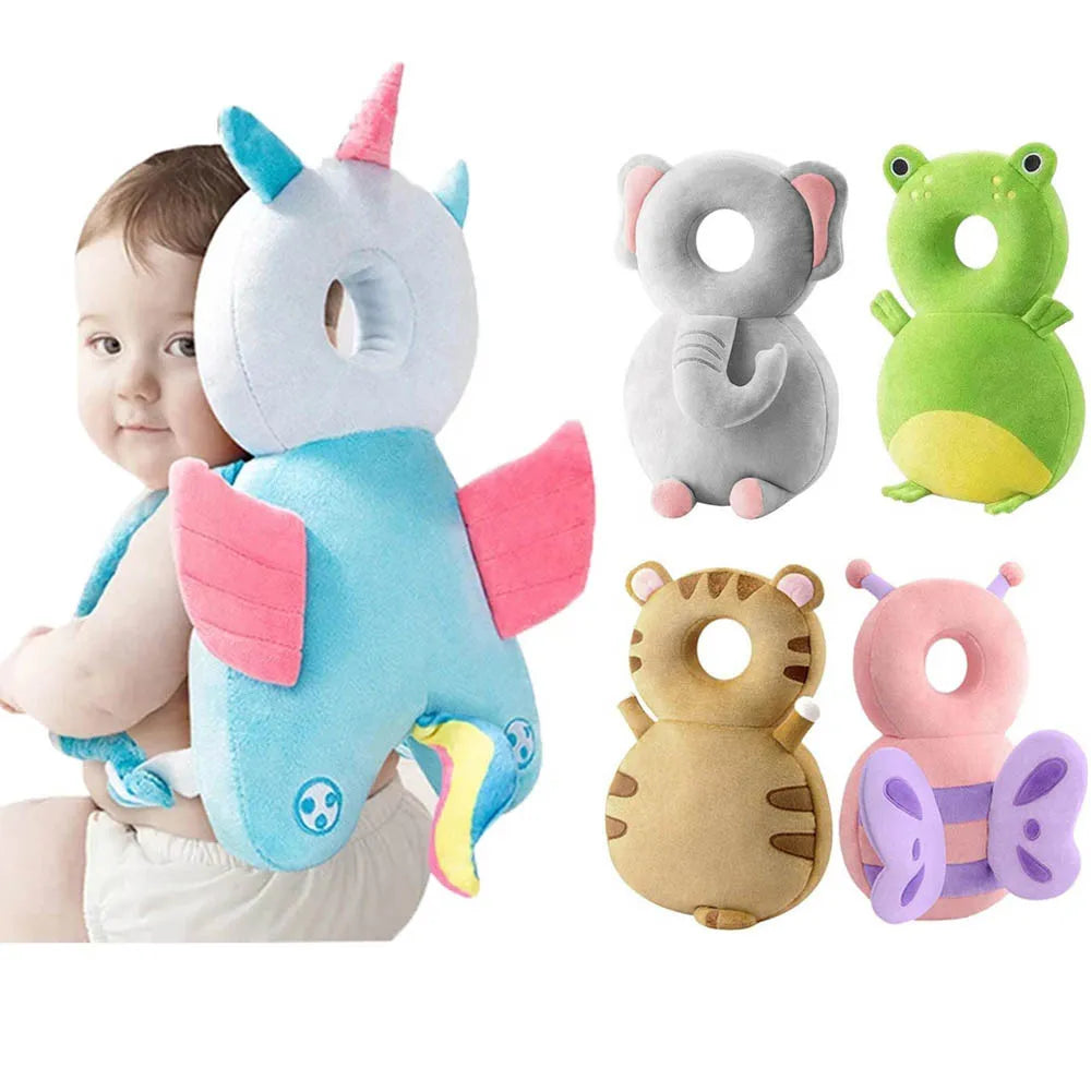 Coussin de protection bébé avec appui-nuque et sac à dos
