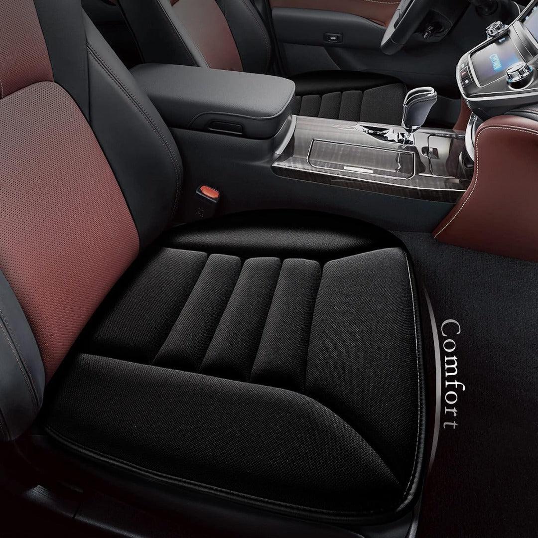 Coussin de siège auto compact en mousse à mémoire de forme