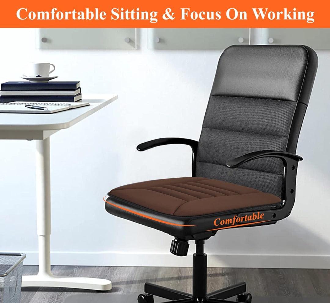 Coussin de siège auto compact en mousse à mémoire de forme