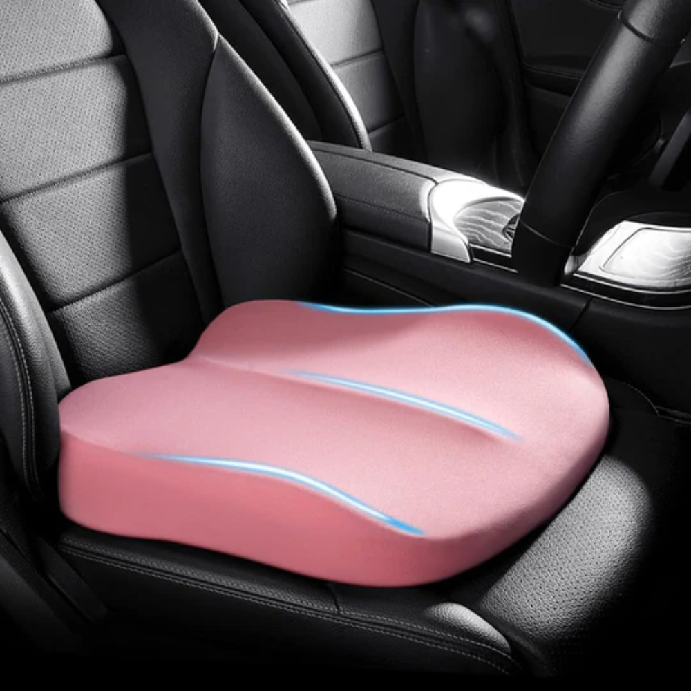 Coussin de siège auto ergonomique en mousse à mémoire de forme pour le confort et le soutien