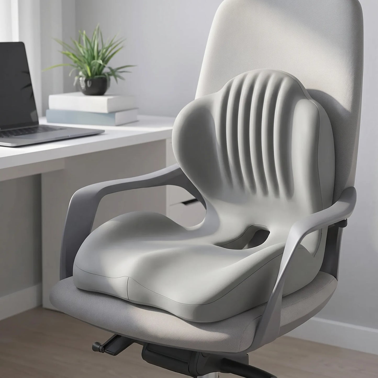 Coussin de siège de chaise de bureau contouré