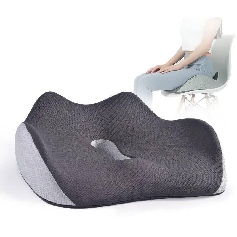 Coussin de siège en mousse à mémoire de forme pour confort toute la journée