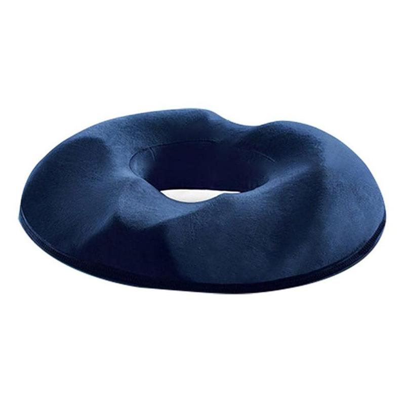 Coussin de siège ergonomique en forme de donut pour soulagement de la pression et soutien assis
