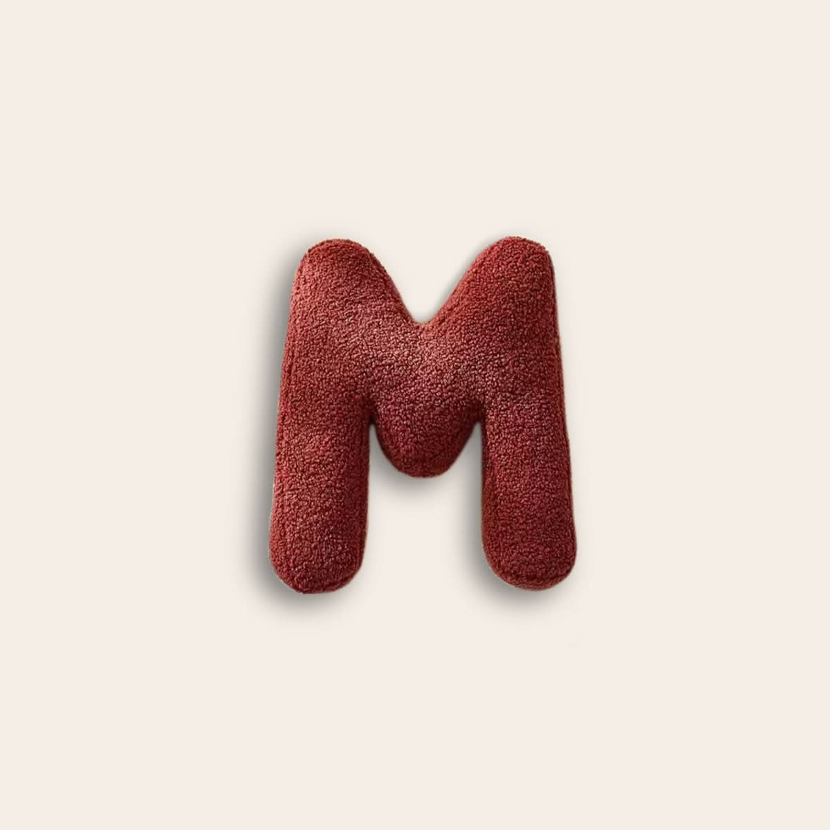 Coussin lettre personnalisée pour canapé