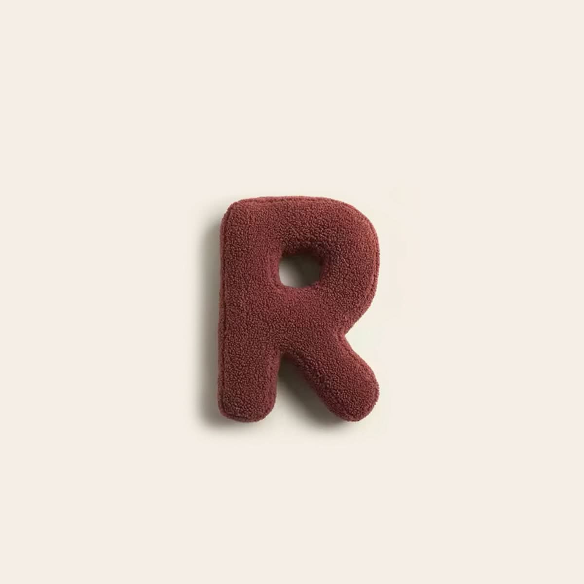 Coussin lettre personnalisée pour canapé