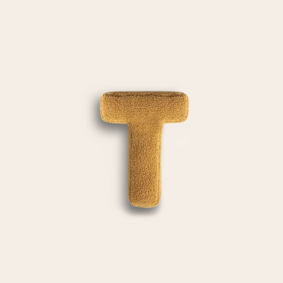 Coussin lettre personnalisée pour canapé