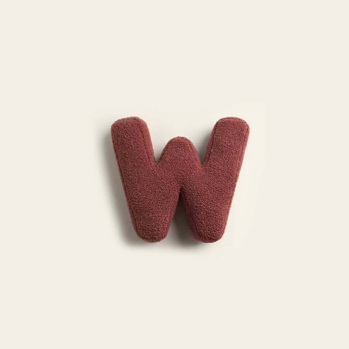 Coussin lettre personnalisée pour canapé