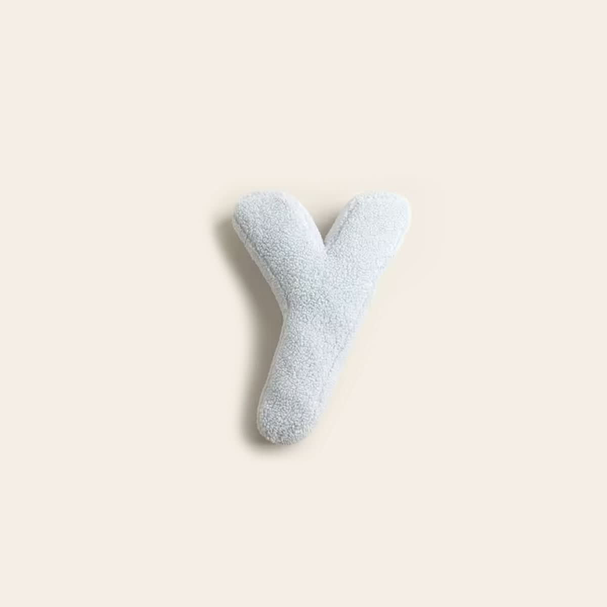 Coussin lettre personnalisée pour canapé
