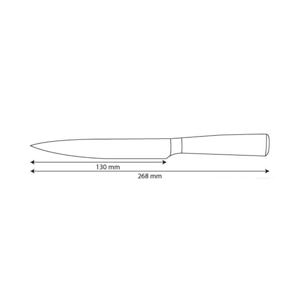 Couteau de chef compact – lame de précision de 5,3 pouces