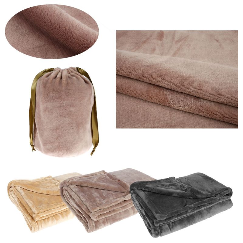 Couverture chauffante sans fil en flanelle USB portable