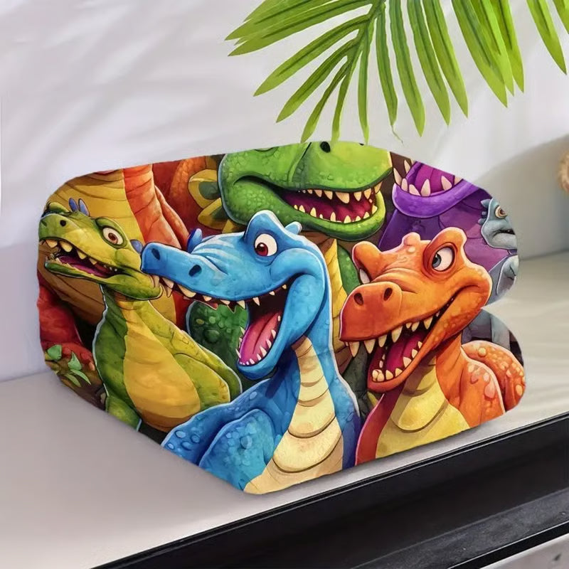 Couverture enfant douce et confortable aux dinosaures