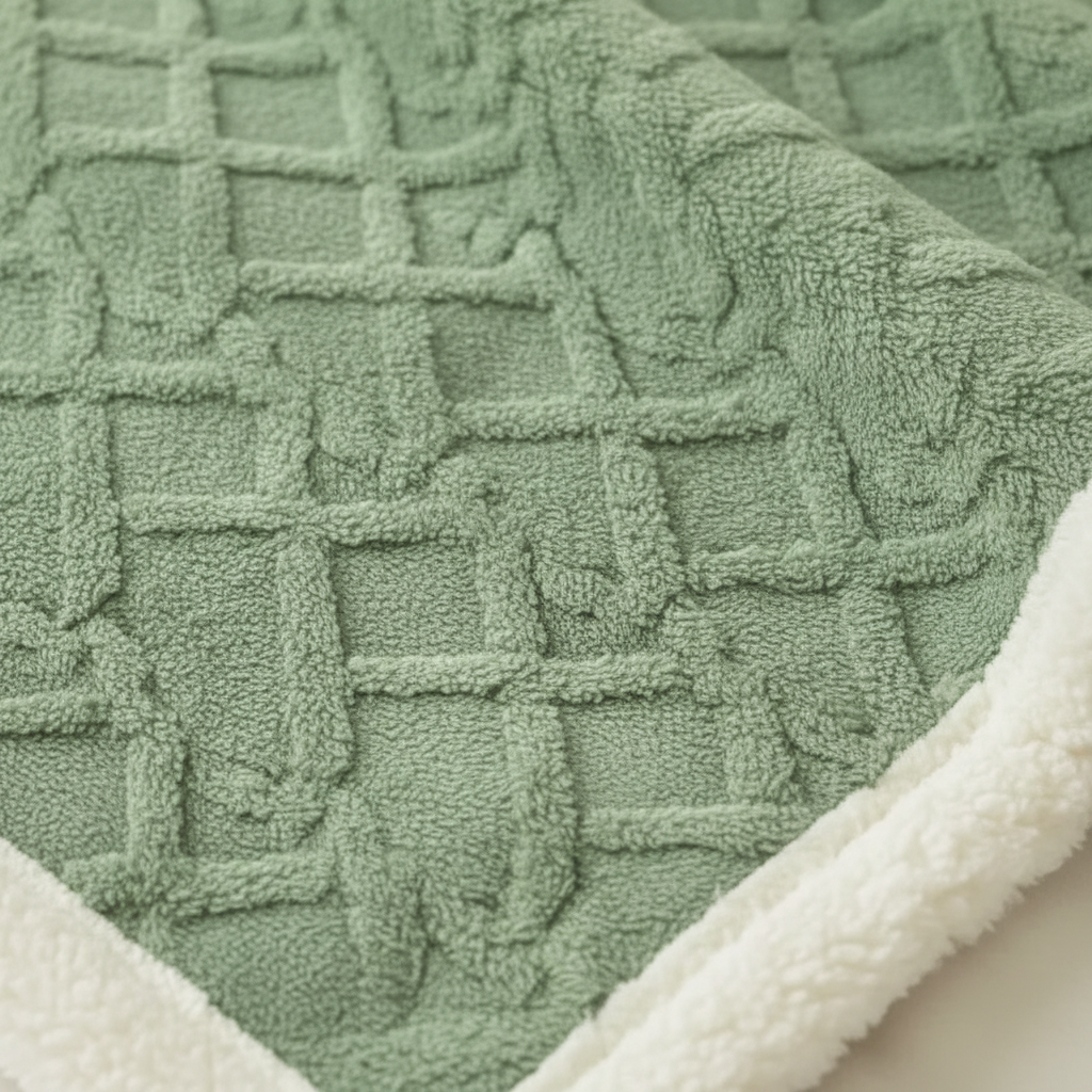 Couverture épaisse en jacquard