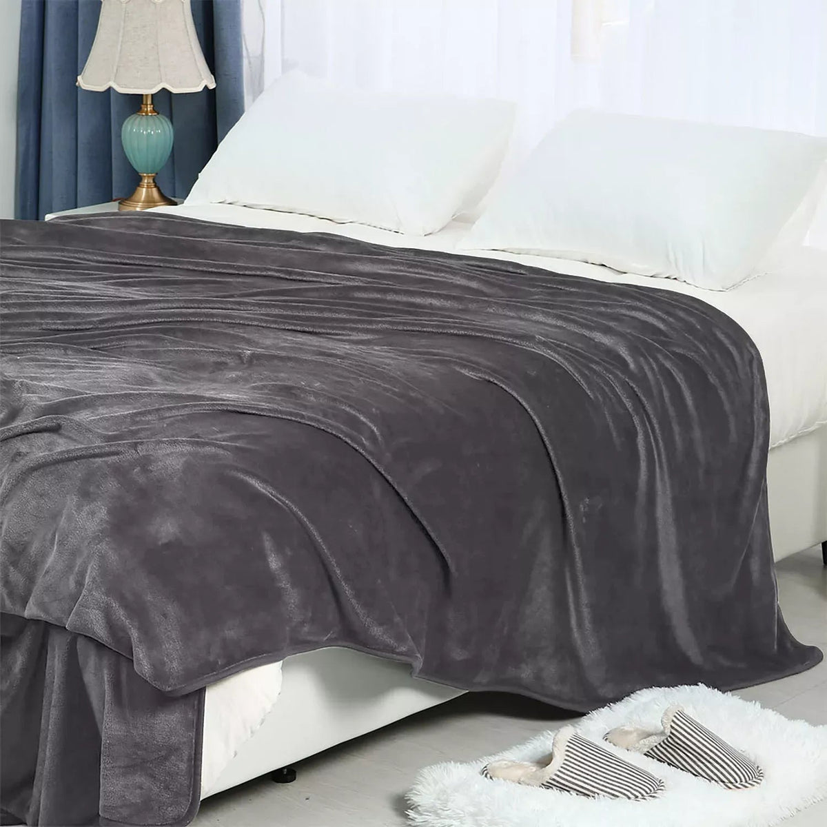 Couverture lestée rafraîchissante pour la détente et le confort profonds