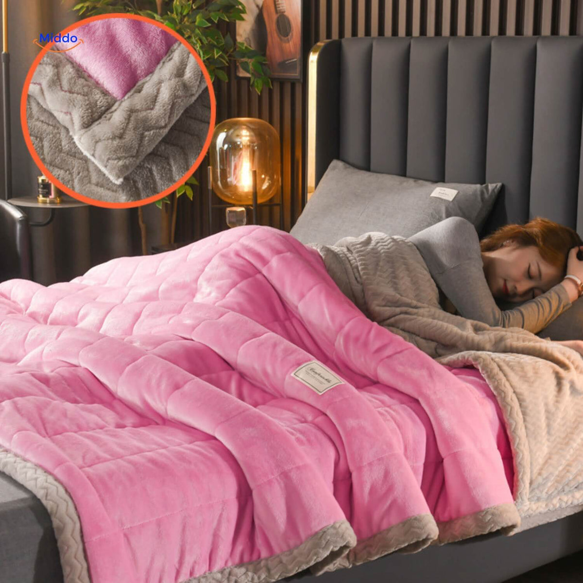 Couverture polaire en laine, chaude et confortable, idéale pour l'hiver