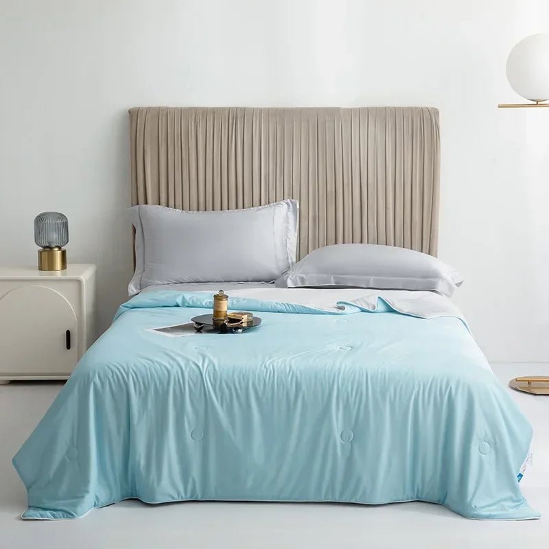 Couverture rafraîchissante double face pour un sommeil confortable et rafraîchissant