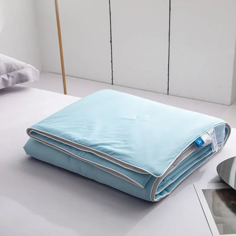 Couverture rafraîchissante double face pour un sommeil confortable et rafraîchissant