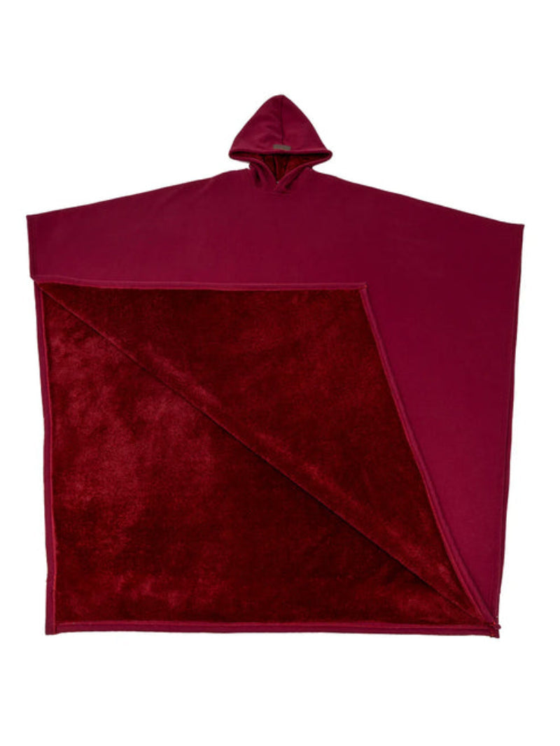Couverture sweat oversize à capuche et doublure douce