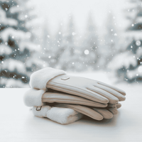 COZELLE – Guantes gruesos de ante para pantalla táctil para días fríos