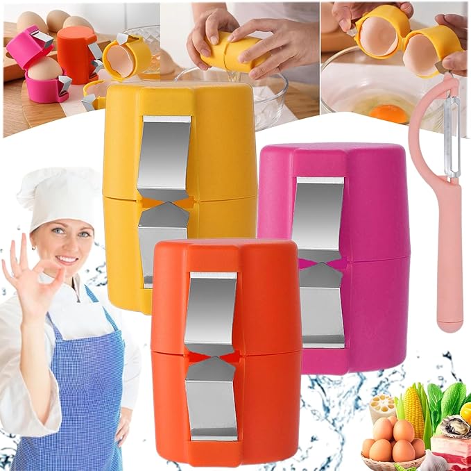 CrackEase™ – The Perfect Egg Cracker